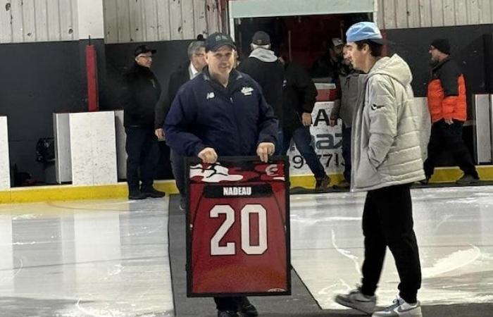 Bradly Nadeau fait bonne impression au camp junior d’Équipe Canada