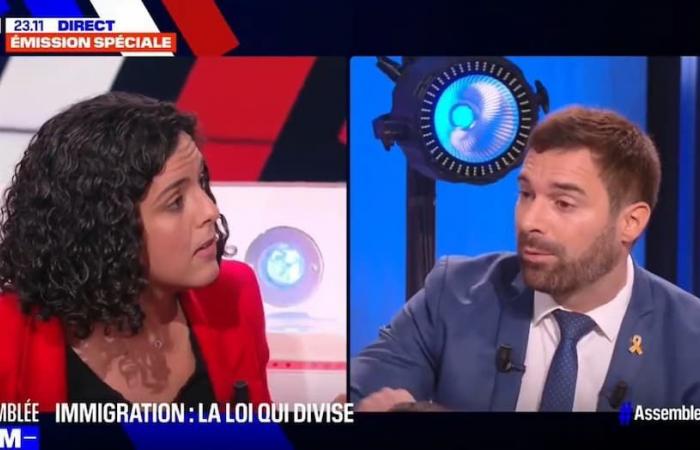 Fortes tensions sur le tournage entre Manon Aubry et Julien Odoul