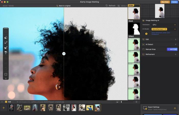 Aiarty Image Matting révolutionne la façon dont l’IA supprime et remplace l’arrière-plan de l’image