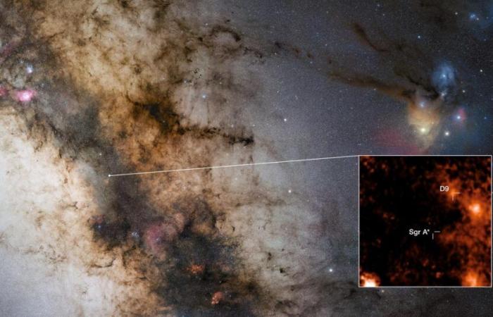 Découverte d’une étoile binaire très proche du trou noir supermassif de notre galaxie