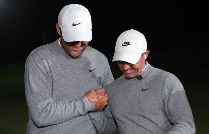 Scottie Scheffler et Rory McIlroy ont arrêté Bryson DeChambeau et Brooks Koepka