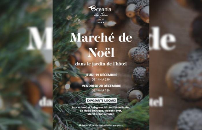 L’Hôtel Oceania Le Jura organise son Marché de Noël à Dijon