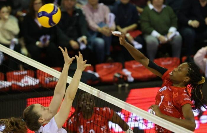 Volley-ball en direct. Le VMA vient de perdre le premier set (17-25) contre Quimper