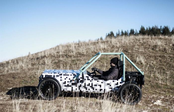 Cette Bolide est sûrement la voiture électrique sans permis la plus ludique du marché