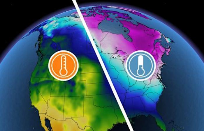 Le continent est divisé en deux et le Québec est du mauvais côté