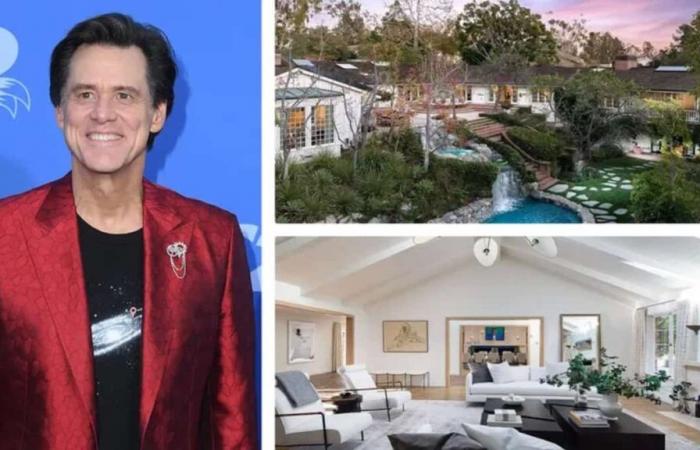 Jim Carrey vend sa maison de Los Angeles