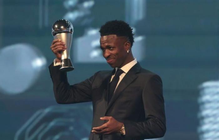 Vinicius remporte The Best FIFA 2024, les votes les plus surprenants révélés après la cérémonie de remise des prix