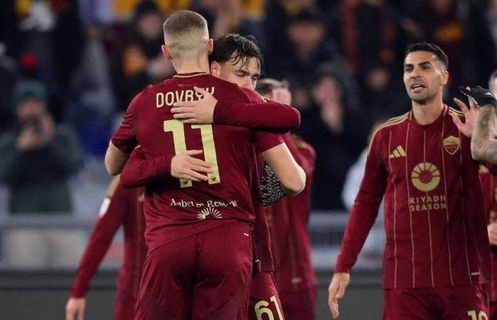 La Roma redémarre en Coupe d’Italie : 4-1 contre la Sampdoria et se qualifie pour les quarts de finale contre Milan