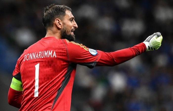 Donnarumma touché au visage par les crampons de Singo lors de Monaco-PSG