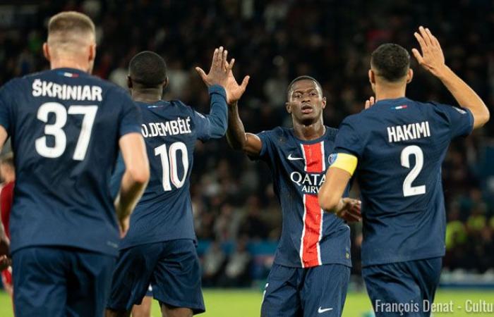 Le groupe Monaco/PSG avec trois absents et un retour