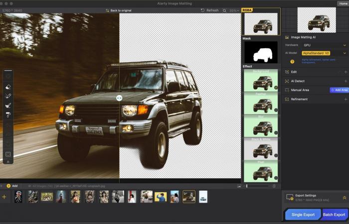 Aiarty Image Matting révolutionne la façon dont l’IA supprime et remplace l’arrière-plan de l’image