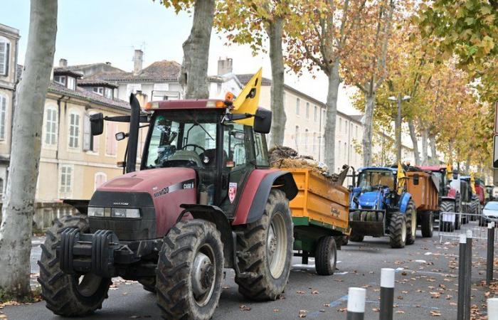 la Coordination rurale du Gers organise un défilé de tracteurs avant Noël