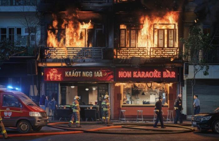 Incendie meurtrier dans un bar karaoké à Hanoï : 11 morts