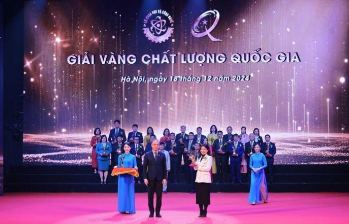 Cérémonie des Prix de la qualité au Vietnam et en Asie-Pacifique