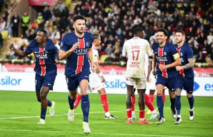 Le PSG domine Monaco et prend dix points d’avance au classement de Ligue 1