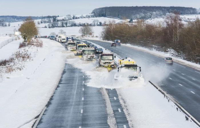 Bulletin météo. La neige revient sur le Massif Central : les zones touchées