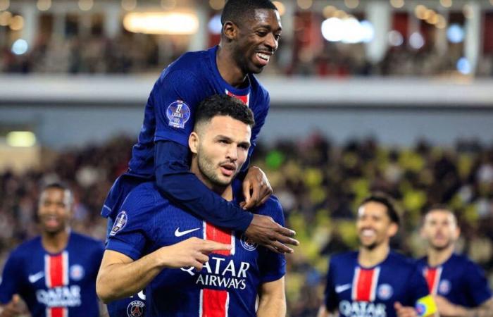 Le PSG gagne à Monaco et élimine la Ligue 1