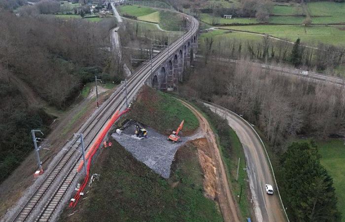 la circulation des trains reprend vendredi sur deux voies entre Lannemezan et Tournay après le glissement de terrain