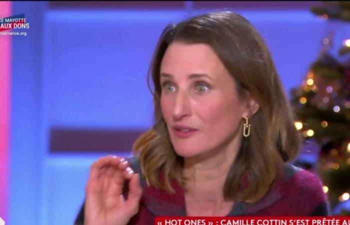 Camille Cottin révèle qu’une émission télé l’a rendue malade (ZAPTV)