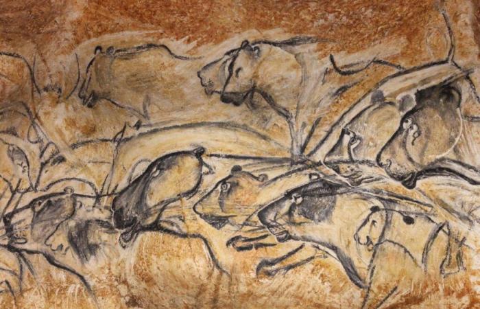 Rare privilège, en l’an 2000 « Télérama » s’aventure dans la véritable grotte Chauvet