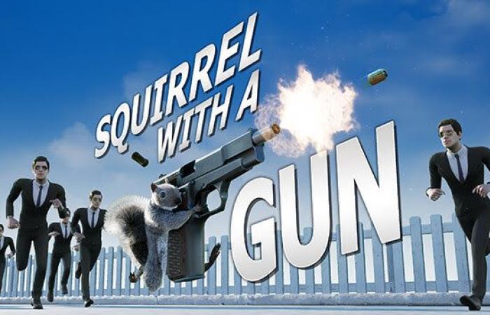 GEEKNPLAY – Écureuil avec un pistolet