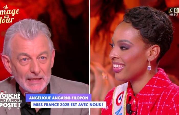 Miss France 2025 remet Gilles Verdez à sa place en direct