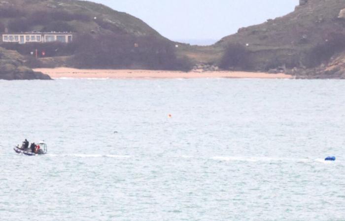 Vidéo et photos. L’impressionnant déminage d’une bombe de 150 kg au large de Saint-Malo