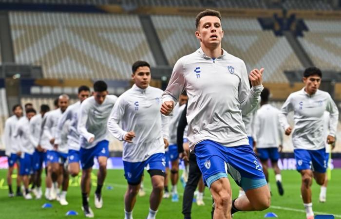 séance d’entraînement avant le match final de la Coupe Intercontinentale de la FIFA