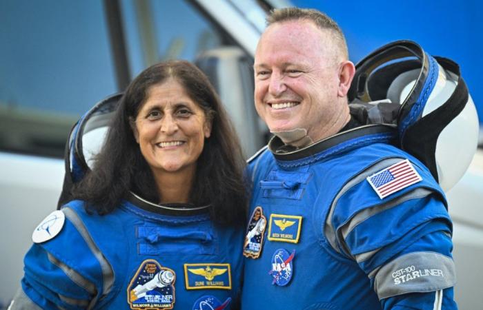 Le retour des deux astronautes américains bloqués dans l’ISS depuis juin, encore reporté