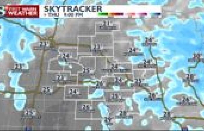 Conditions du jour d’alerte aujourd’hui : impacts de la neige et des déplacements