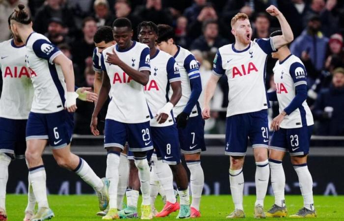 Tottenham bat Manchester United après un match fou et atteint le dernier carré