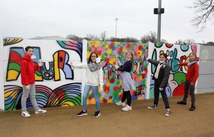 La rue Niki de Saint Phalle inaugurée à Herbignac