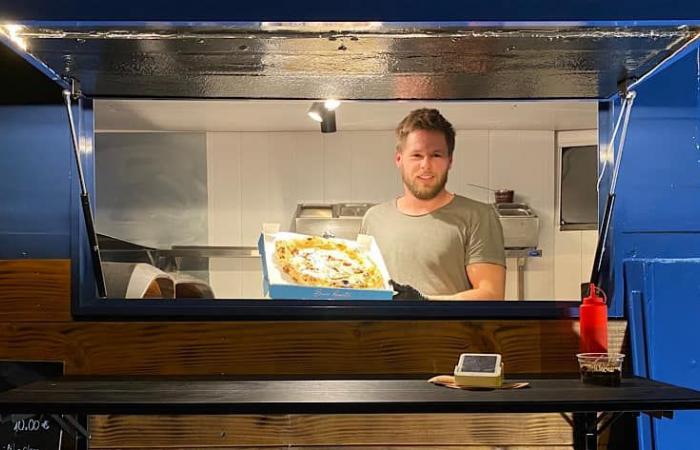 Maxime Danet apporte une touche de nouveauté avec ses pizzas sur les routes du Morbihan