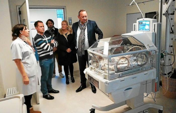 Rénové et agrandi, le nouveau service de néonatalogie de l’hôpital de Vannes est opérationnel