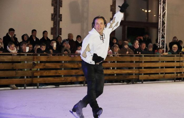 Le plus célèbre patineur français présente son nouveau spectacle sur glace dans l’Oise