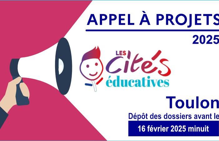 Appel à projets Villes éducatives Toulon 2025 – Actualités