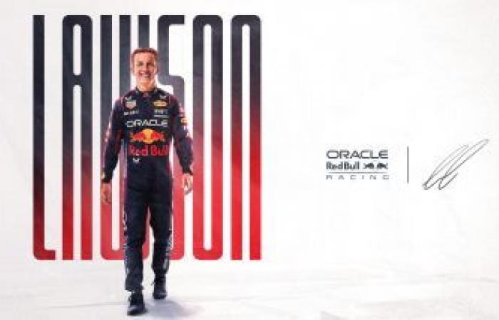 Officiel, Red Bull avec Liam Lawson aux côtés de Max Verstappen