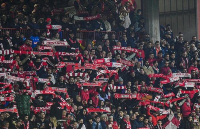 Les supporters du FC Rouen sanctionnés