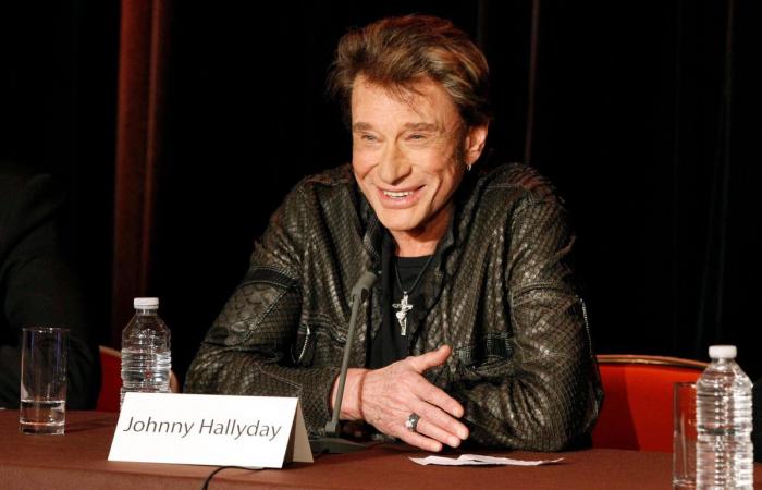 quand Johnny Hallyday renaît sur la Tour Eiffel