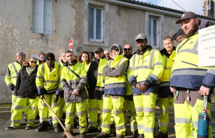 Primes, reconnaissance… les agents de nettoyage urbain de Niort en grève à leur tour