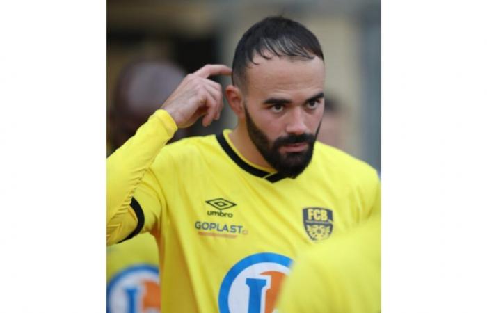 Cédric Leandro, capitaine routier du FC Bressuire