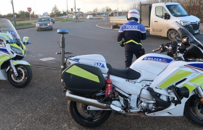 Sur les routes des Deux-Sèvres, police et gendarmerie étaient partout