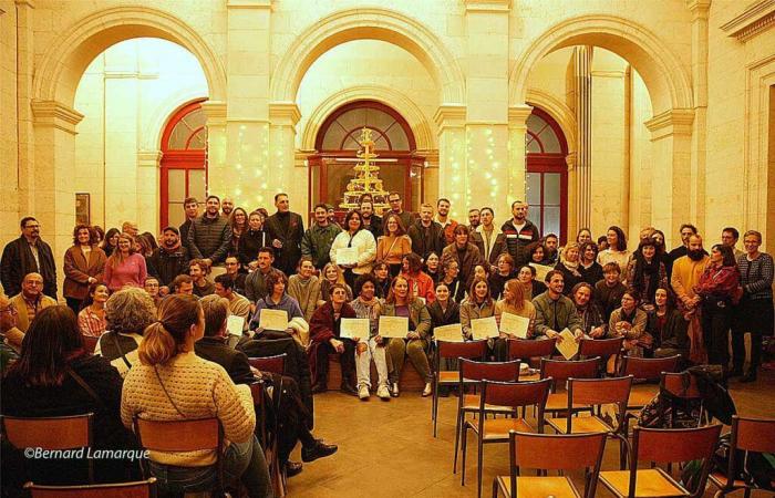 Remise des diplômes à la Philomathique de Bordeaux