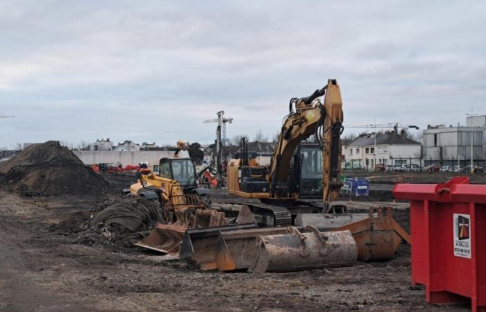 Quel est ce grand chantier entre le port et le centre-ville de Saint-Nazaire ?