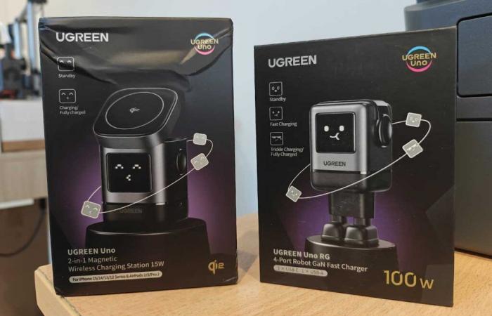 Chargeur UGREEN Uno 100 W et UGREEN Uno Qi2, test et avis