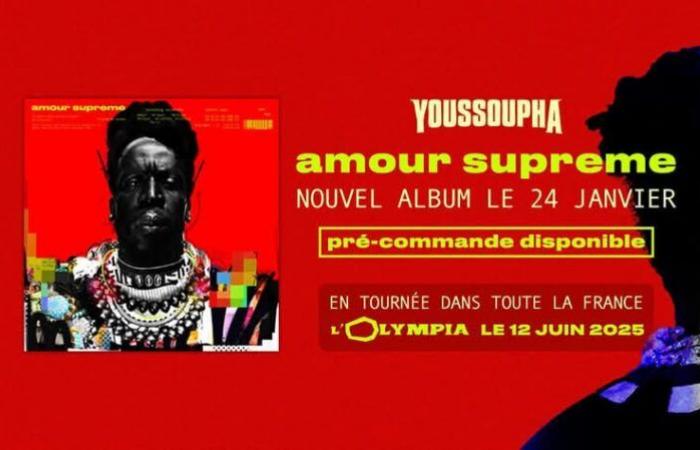 « Supreme Love » de Youssoupha prévu le 24 janvier