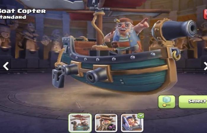 Tout ce que vous devez savoir sur le dernier skin Battle Copter Boat Hero dans Clash of Clans