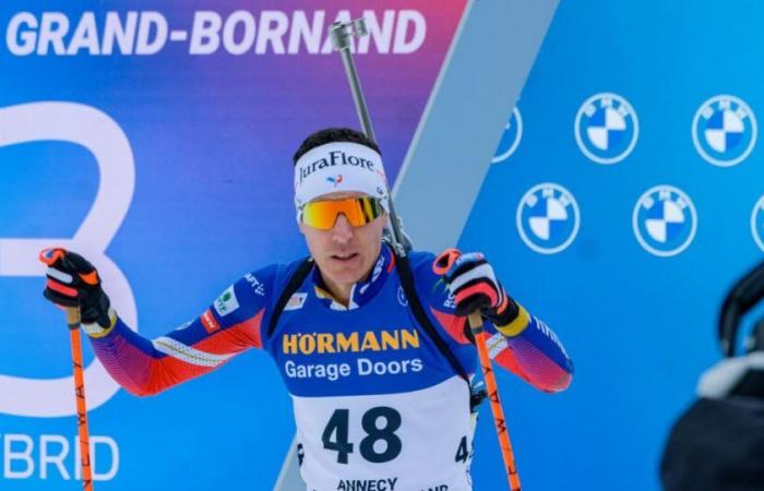 Biathlon. Avec un 9/10, Quentin Fillon Maillet dans le Top 10 au Grand-Bornand