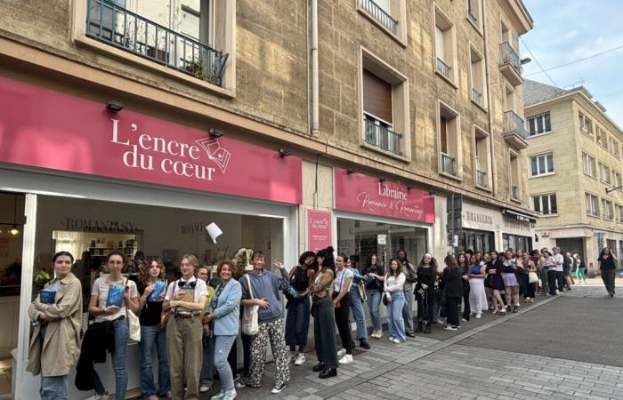 La librairie romanesque L’Encre du Coeur est dupliquée à Caen