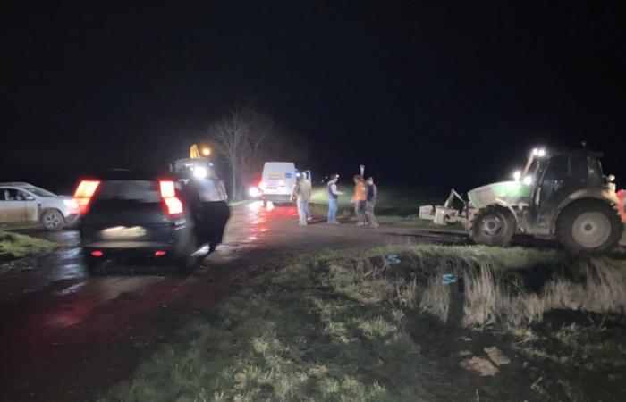 Affrontements entre anti-bassins et agriculteurs à Sainte-Soline